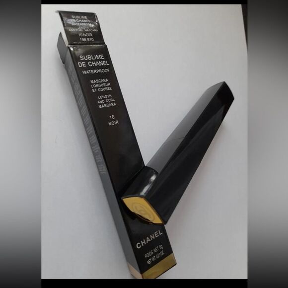 Chanel Sublime De Chanel Waterproof Length & Curl Mascara Noir 10 New/Box 6g. - Picture 3 of 6